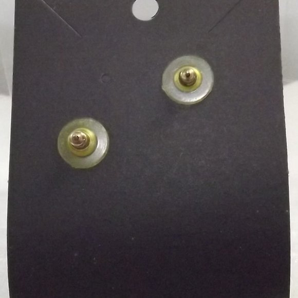 Vintage Disco Ball Pierced Earrings, Rainbow Sequin - Picture 3 of 3